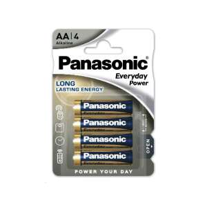 Baterie alkaliczne Panasonic AA, 4 sztuki, Everyday Power - Komputer i akcesoria