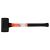 YATO 2400g non-rebound rubber mallet with orange handle