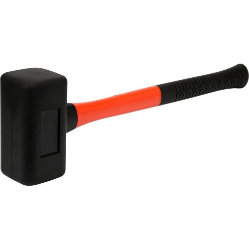 Angled view of YATO non-rebound rubber mallet
