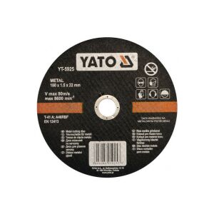 SCUT DE TĂIAT METAL 180x1,5x22 131691338 - Yato