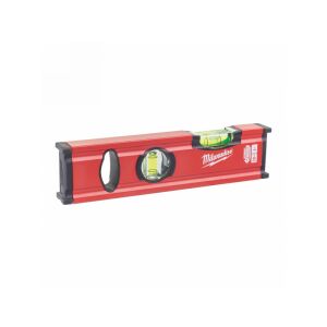 Angled view of Milwaukee 200mm spirit level - Spirit Level