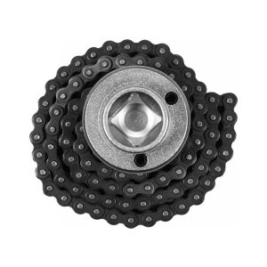 Cheie filtru ulei cu lanț YATO, capacitate 75-170mm, vedere de sus - Extractoare pentru filtru de ulei