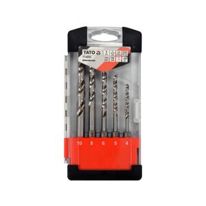 YATO set de 5 burghie elicoidale HSS SDS-Plus, dimensiuni 4-10mm, cutie închisă - Accesorii pentru unelte