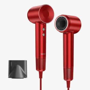 Laifen Swift Special Red Hair Dryer with Concentrator Nozzle - Hair dryer