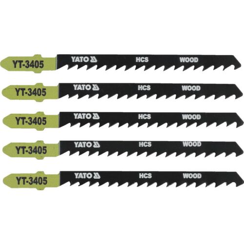 YATO Dekopírfűrészlap T6TPI 100/75 mm HCS (5 db)