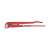 YATO 1" Pipe Wrench, 45° angled head for tight spaces