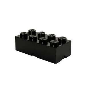 LEGO Tárolódoboz - Fekete - 25x50x18cm