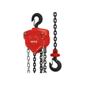 YATO 2000 kg Kettenzug mit 3 Meter Hubhöhe - Bau & Renovierung