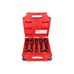 Milwaukee 10-Piece Deep Impact Socket Set, 1/2-Inch Drive - Socket Wrench