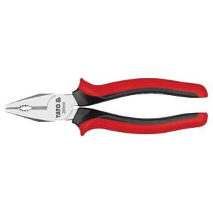 Kombinéžne kliešte YATO 160 mm s červenými a čiernymi rukoväťami - Kliešte