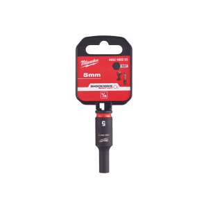 MILWAUKEE NASADKA UDAROWA DŁUGA 1/4"  5mm SHOCKWAVE 108310437 - Klucz do wtyczek