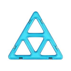 Niebieski element konstrukcyjny Magformers Super Triangle - Magformers