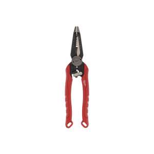 Kombinéčné kliešte Milwaukee 7 v 1 s červenými rukoväťami - Kliešte
