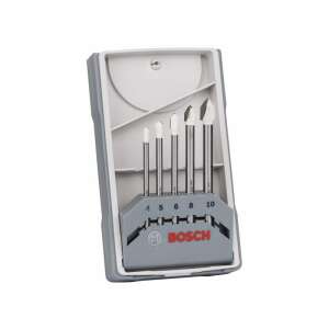 Set de burghie pentru gresie Bosch CYL-9 SoftCeramic, 5 bucăți, 4-5-6-8-10 mm - Bosch Burghie