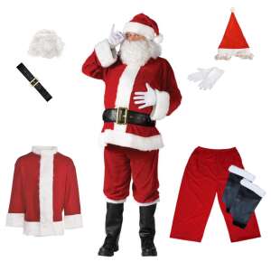 Pepita DeLuxe 7-teiliges Weihnachtsmann-Kostüm 77920749 Mode & Kleidung