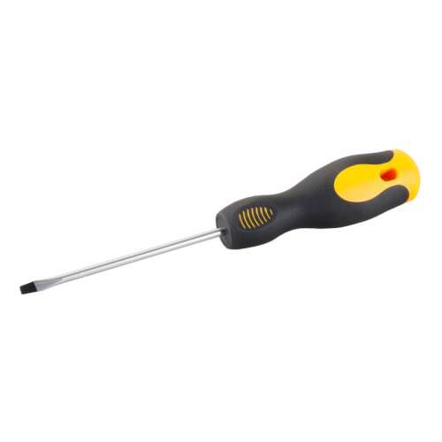 Lapos csavarhúzó 6,5 x 100 mm mágneses CrV