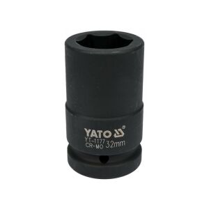 YATO 1-calowy nasadka udarowa głęboka 32mm, stal CrMo - Yato Klucz do wtyczek