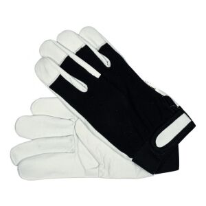 YATO Größe 9 Arbeitshandschuhe aus Leder und Baumwolle - Schutzausrüstung