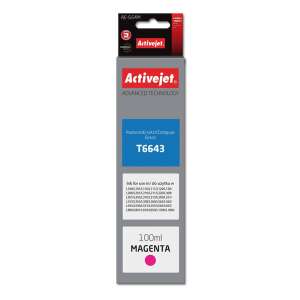 ActiveJet Epson T6643 Magenta Tintapatron - 100ml