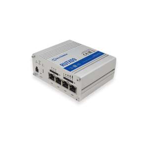 Teltonika RUTX09 4G Router, Industriequalität, Dual-SIM, Carrier Aggregation, 4 Gigabit Ethernet-Ports - Wired Router