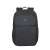 Rivacase Regent 8069 17.3 inch laptop backpack, front view, black