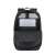 Rivacase Regent 8069 17.3 inch laptop backpack, inside view, black