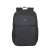 Rivacase Regent 8069 17.3 inch laptop backpack, front view, black