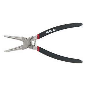 YATO 150mm Vnútorné zahnuté kliešte na segerové poistky - Kliešte
