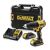 Set mașină de găurit și înșurubat cu percuție DeWalt 18V cu încărcător și baterii