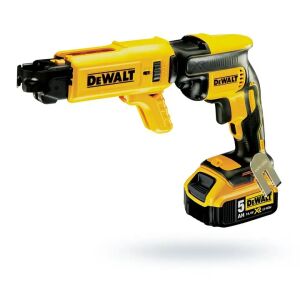 DEWALT DCF620P2K 18V Akku-Trockenbauschrauber, nur Werkzeug, schräge Ansicht - Dewalt