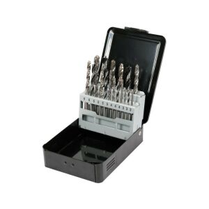 YATO 18-częściowy uniwersalny zestaw wierteł do drewna, metalu i muru - Wiertło