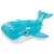 Intex inflatable whale pool float, blue, 168 x 140 cm