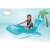 Child riding Intex inflatable whale pool float, blue, 168 x 140 cm