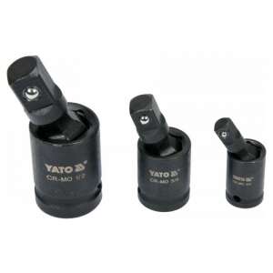 YATO Gépi csuklós csatlakozó készlet 3 részes 1/4 - 3/8 - 1/2" 71889150 