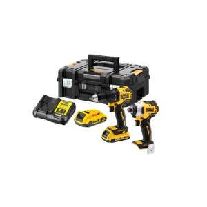 DEWALT 18V Akkus Kombó Szett - Ütvefúró és Ütvecsavarozó - DCK2062D2T