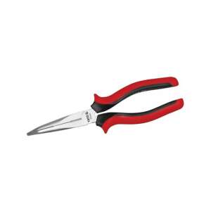 YATO 160mm long nose pliers with red and black handles - Pliers