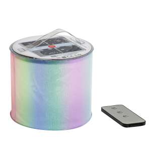 Ultron Składana lampa LED w kolorach RGB, zasilana energią słoneczną (185952) 72552036 - Dekoracja ogrodu