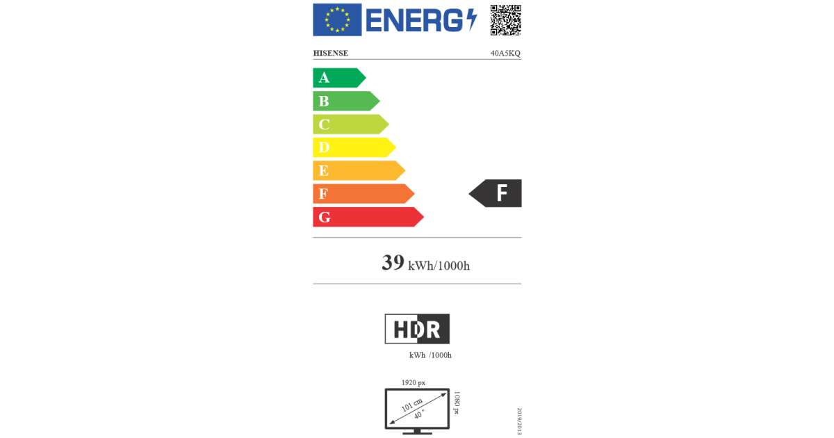 Hisense A Kq Full Hd Smart Qled Telev Zi Cm Quantum Dot Color Pepita Hu