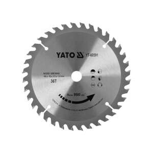 YATO Fűrésztárcsa fához 165 x 16 x 1,5 mm / 36T