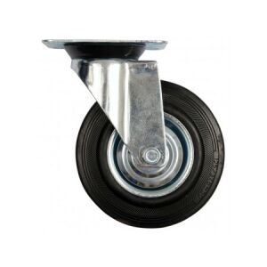 VOREL Ipari kerék forgóvillás 125 mm 100 kg