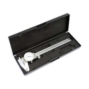 Subler VOREL 150/0,02 mm cu cutie - Manometre de împingere