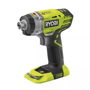 RYOBI RID1801M-0 18V Akumulátorový rázový uťahovák, pohľad z uhla - Nástroj