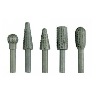 Turbómaró 5-częściowy zestaw frezów obrotowych do rzeźbienia w drewnie, metalu i plastiku - Wiertło