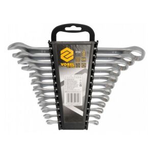 VOREL 12 részes csillag-villáskulcs készlet, 6-22 mm, CrV acél - Vorel