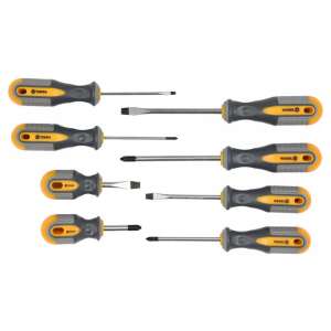 VOREL 8-częściowy zestaw wkrętaków z wkrętakami krzyżakowymi i płaskimi - Vorel