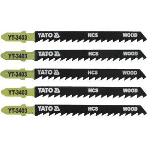 YATO Dekopírfűrészlap T6TPI 100/75 mm HCS (5 db)