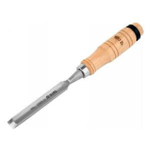 Szögletes nézet YATO 14mm íves favésőről - Véső