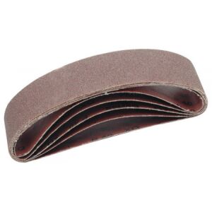 VOREL 533 x 75 mm P80 Csiszolószalag (5 db), abrazív csiszolószalag fa, fém és műanyag csiszolásához - Vorel