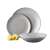 Ambition Linea grey dinner set, 18 pieces