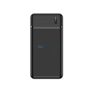 Maxlife 20000mAh power bank, black, front view - Phone Charger and External Battery & Power Bank